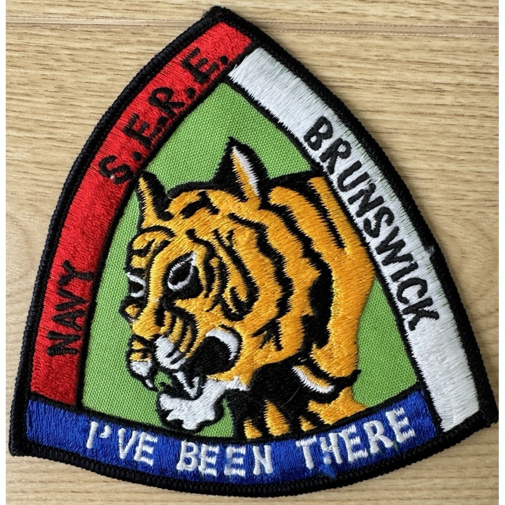 Navy SERE Brunswick Tiger Patch I've Been There Survival Evasion Resistance Esca